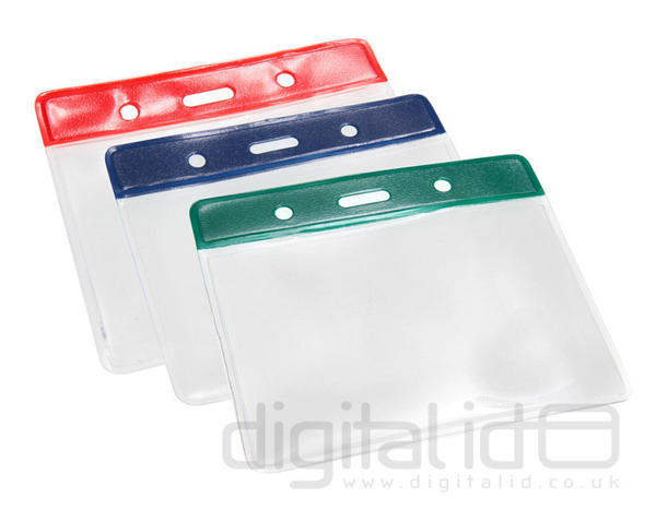 Vinyl Black Top Card Holders - 91x65mm (Pack of 100)