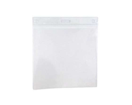 Clear Vinyl Visitor Card Holder for Swiftcolor Cards - Landscape (Pack of 100)