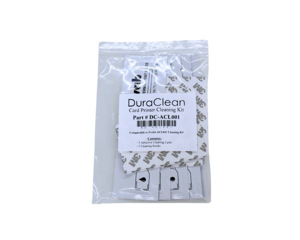 DuraClean Regular Card Printer Cleaning Kit
