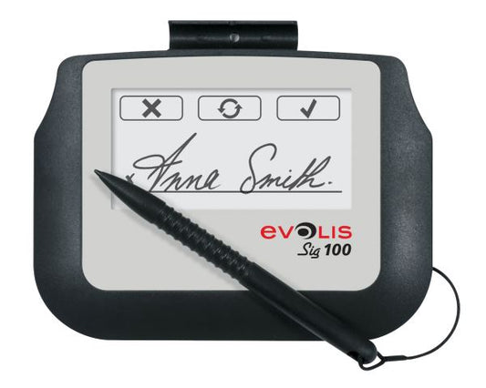 Evolis Sig100 + signoSign/2 Bundle - Includes 1 CD-ROM with signoSign/2 and 1 license for unlimited use on 1 workstation