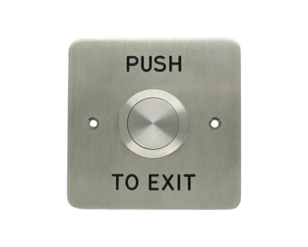 GDX EXDPB-002 Stainless Steel Exit Device – 25mm Push Button