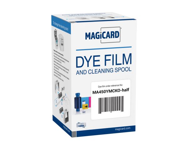 Magicard MA450YMCKO Half Panel Colour Ribbon (450 Prints)