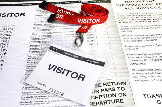 School Visitor Signing-In Pack