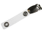ID Card Clip with Metal Popper Strap (Pack of 100)