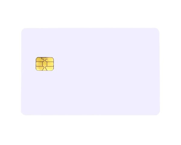 FM 5542 Contact Chip Blank White Cards (Pack of 100)