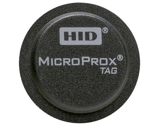 HID 1391LGSMN Microprox Tag Adhesive Proximity Disc  26bit - 1391 (Pack of 100)