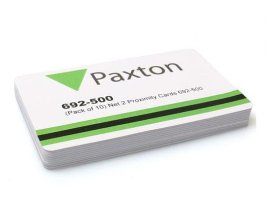 Paxton 692-500 Net2 Proximity ISO Cards (Pack of 10)