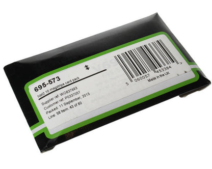Paxton Net 2 Blank White Cards With Mag Stripe & Signature Panel (Without Prox) (Pack of 10)