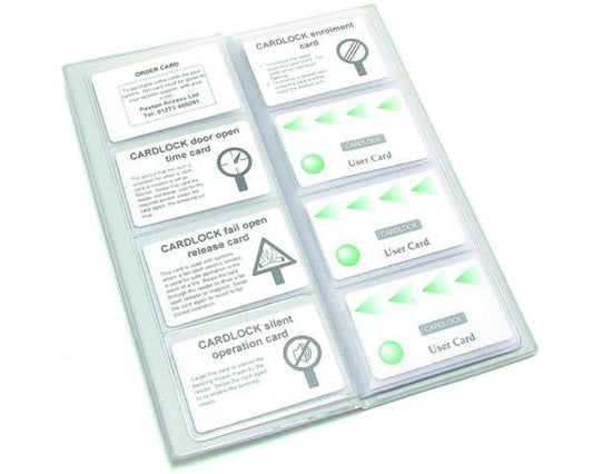 Paxton 875-001G Green Cardlock Cards (Pack of 10) *ORDER CARD NEEDED