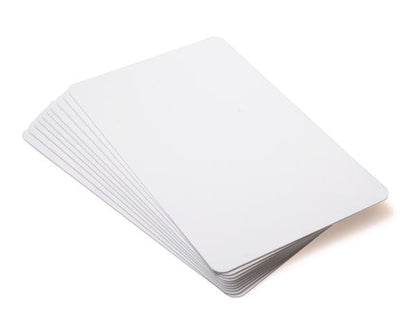 Premium White 480 Micron Cards (Pack of 100)