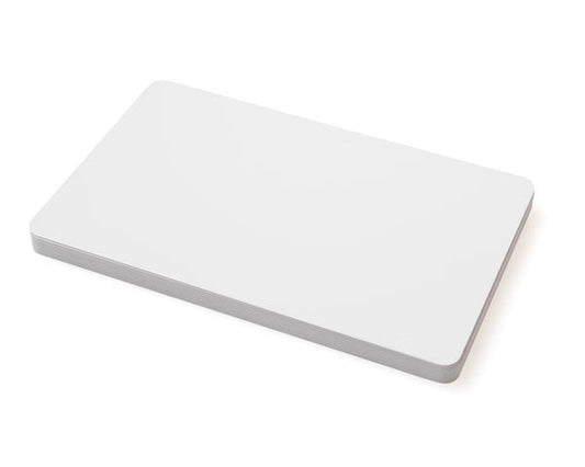 Premium White 480 Micron Cards (Pack of 100)