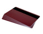 Burgundy 760 Micron Plastic Cards With Hi-Co Magnetic Stripe (Pack of 100)
