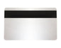 Silver 760 Micron Plastic Cards With Hi-Co Magnetic Stripe (Pack of 100)