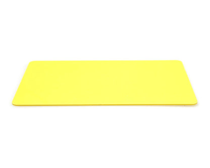 Dyestar Premium Yellow 760 Micron Cards with Coloured Core (Pack of 100)