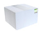 Blank White Plastic Cards with Gold Holopatch (Pack of 100)