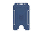 Dark Blue Single-Sided BIOBADGE Open Faced ID Card Holders - Portrait (Pack of 100)