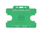 Light Green Dual-Sided BIOBADGE Open Faced ID Card Holders - Landscape (Pack of 100)