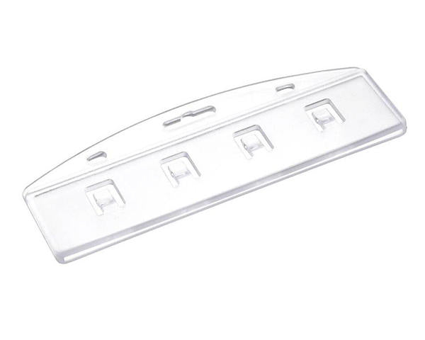 Clear Enclosed Half Card Holders (Pack of 100)