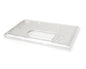 Enclosed Rigid Card Holders for use in Pocket  Frosted Premium - Landscape  Horizontal (Pack of 100)