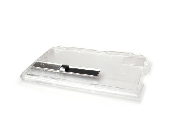 Enclosed Holders with Single Slider Bar  Black Slider  Premium - Landscape  Horizontal (Pack of 100)