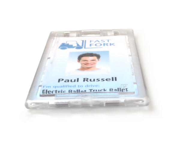 Enclosed Lockable Holders Multi-use  Premium - Portrait  Vertical (Pack of 100) (keys must be purchased separately)