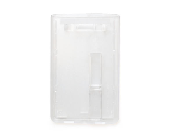 Enclosed Holders with Single Slider Bar  Clear Slider  Premium - Portrait / Vertical (Pack of 100)
