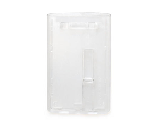 Enclosed Holders with Single Slider Bar  Clear Slider  Premium - Portrait / Vertical (Pack of 100)