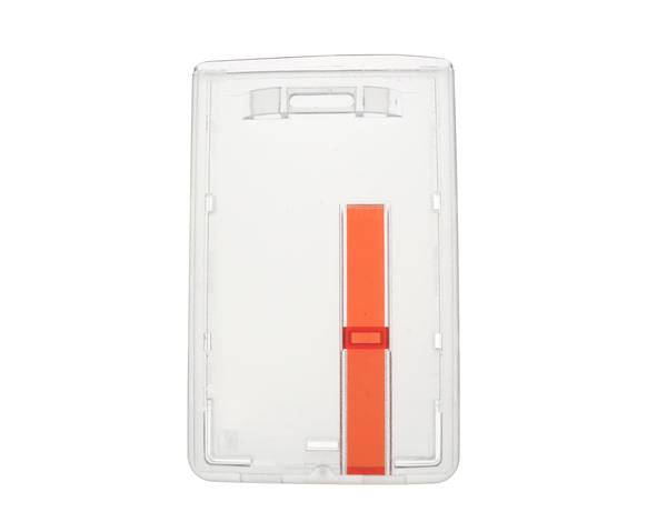 Enclosed Holders with Single Red Slider Bar  Premium  Portrait / Vertical (Pack of 100)