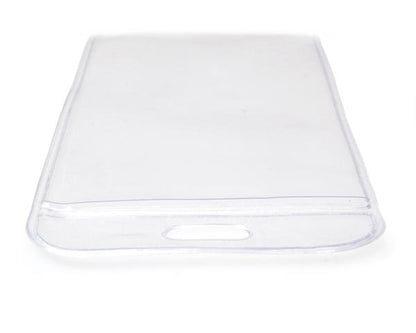 Vinyl Badge Credit Card Holder with 65x91mm Insert  Eco Friendly  Portrait (Pack of 100)