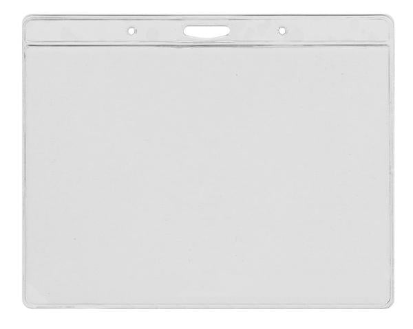 Vinyl Clear Visitor Pass Holder 145x105 mm  Landscape (Pack of 100)