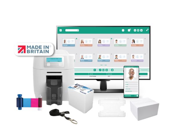 Made In Britain – Go Green ID Card Printer Bundle