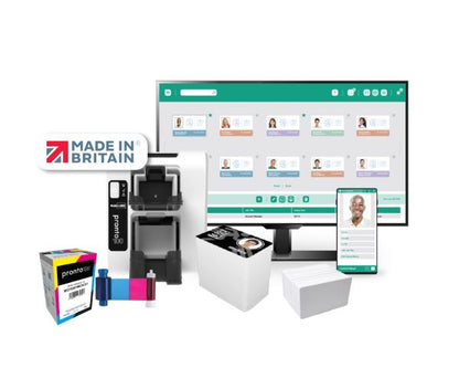 Made In Britain - Starter ID Card Printer Bundle