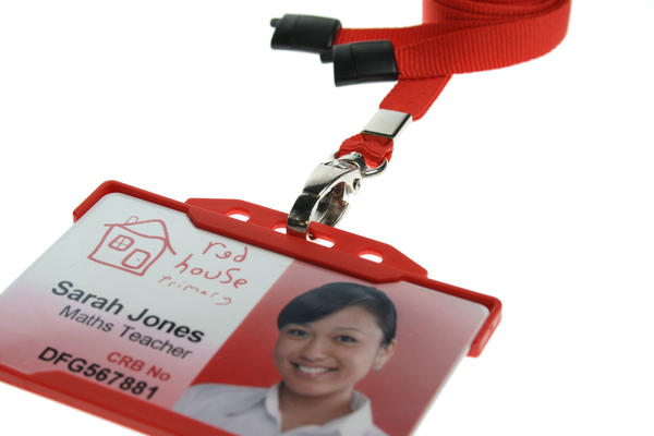 10mm Recycled Plain Red Lanyards with Metal Lobster Clip (Pack of 100)