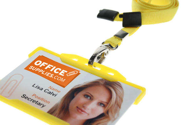 10mm Recycled Plain Yellow Lanyards with Metal Lobster Clip (Pack of 100)