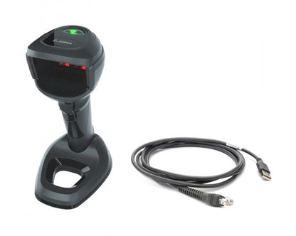 Zebra DS9908-SR Black USB Barcode Scanner Kit