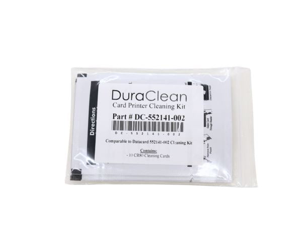Duraclean 552141-002 Printer Cleaning Cards (Pack of 10)