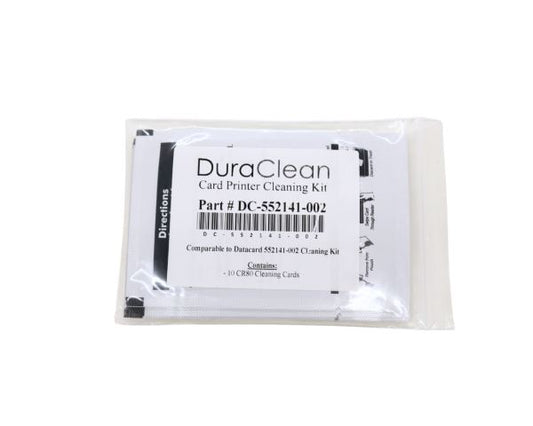 Duraclean 552141-002 Printer Cleaning Cards (Pack of 10)