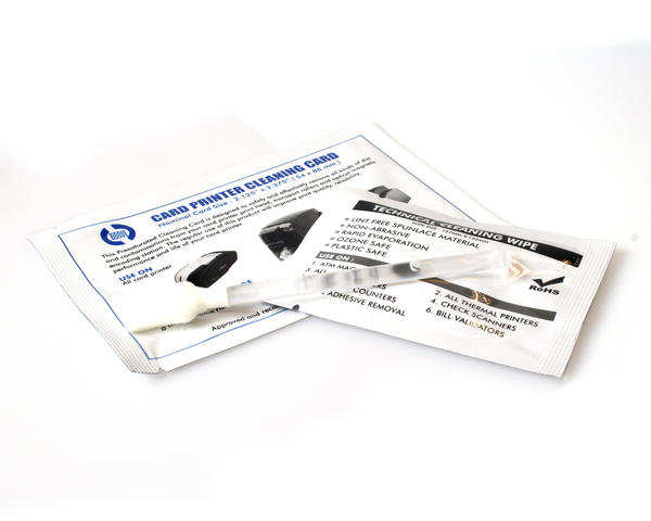 Cleaning Kit compatible with the Evolis Tattoo  Pebble  Dualys  Securion & Quantum A5011 Ultraclean Cleaning Kit (Pack of 5)