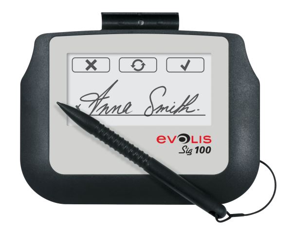 Evolis Sig100 + signoSign/2 Bundle - Includes 1 CD-ROM with signoSign/2 and 1 license for unlimited use on 1 workstation