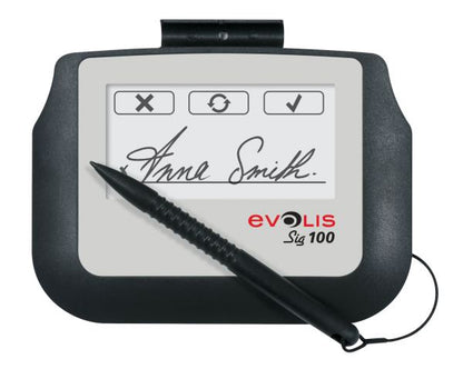 Evolis Sig100 + signoSign/2 Bundle - Includes 1 CD-ROM with signoSign/2 and 1 license for unlimited use on 1 workstation