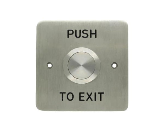 GDX EXDPB-002 Stainless Steel Exit Device – 25mm Push Button