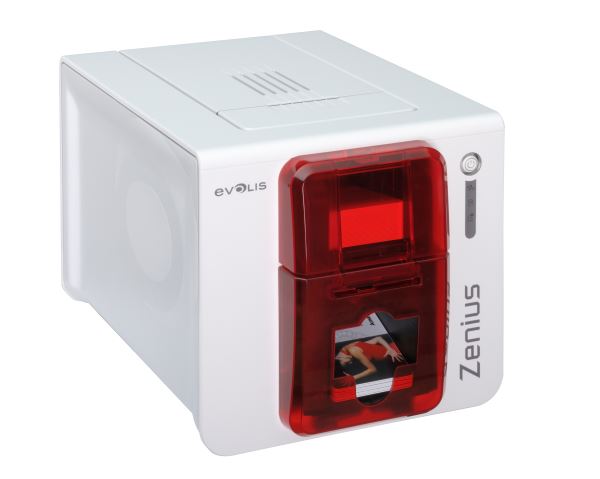 Evolis Zenius Expert Smart ID Card Printer with GEMPC USB-TR Smart Card Encoder