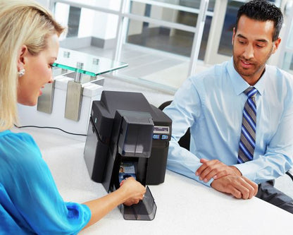 Fargo DTC4250e Plastic Card Printer (Single-Sided)