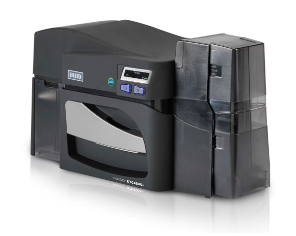 Fargo DTC4500e Plastic Card Printer with Lamination and ISO Magnetic Encoder (dual-sided)