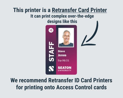 Magicard Prima 801 Uno Retransfer ID Card Printer (Single-Sided)
