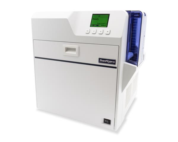 SwiftPro K65 Dual-Sided Retransfer ID Card Printer with Bend Remedy