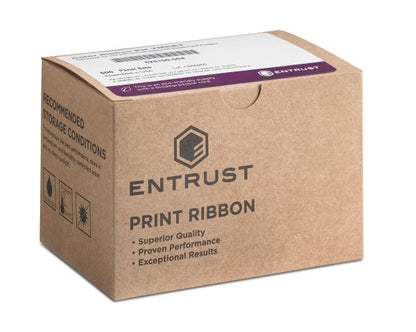 Entrust 525900-008 Monochrome Green Ribbon (1 500 Prints)