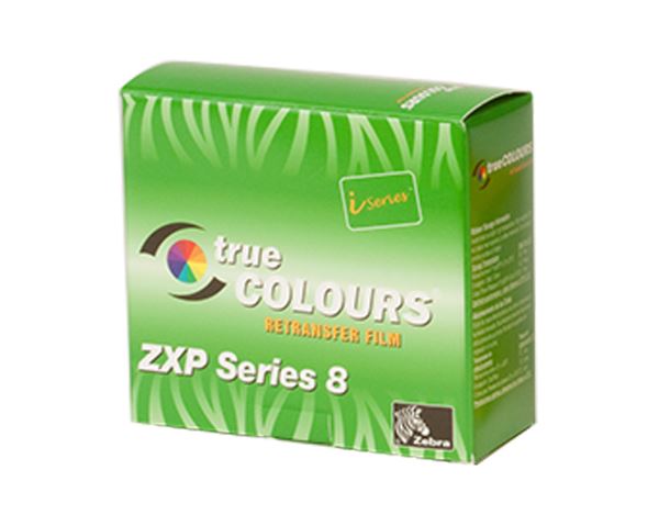 Zebra ZXP Series 8/9 Re-Transfer Film  800012-601 (1250 Prints)