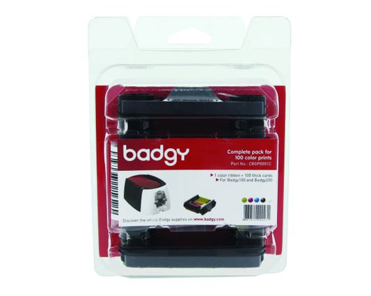 Evolis Badgy CBGP0001C Consumable Pack