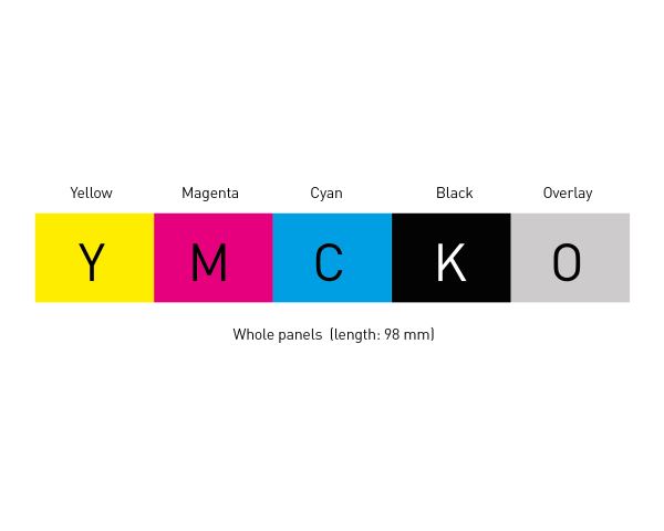 Evolis R5F002EAA YMCKO Colour Ribbon (200 Prints)